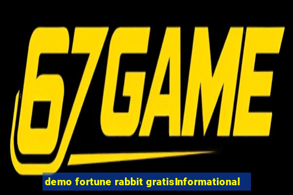 demo fortune rabbit gratisInformational